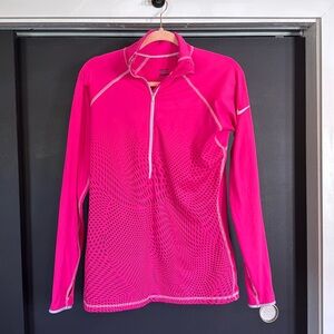 Nike Pink Half zip